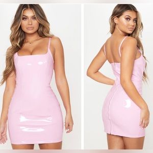 PLT PU Bodycon Dress